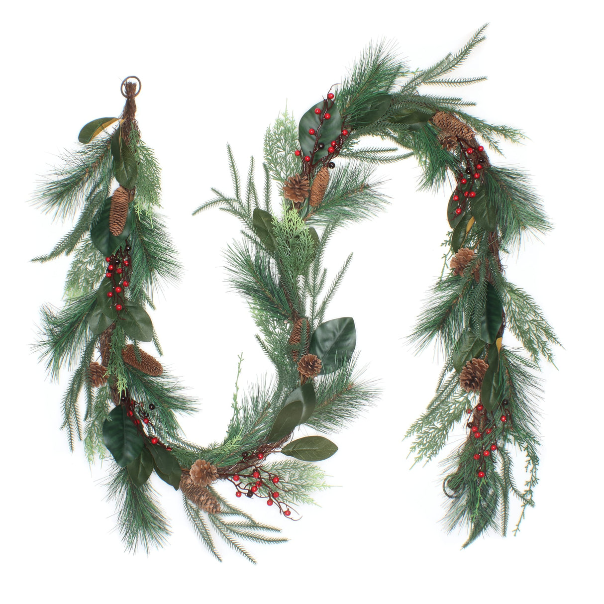 National Tree Company 9 ft. Mixed Pine Christmas Garland - Green - 9 ft