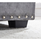 90.5" Wide Sectional Sofa Bed with Storage Chaise