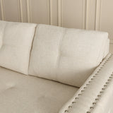 90.5" Wide Sectional Sofa Bed with Storage Chaise