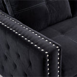 90.5" Wide Sectional Sofa Bed with Storage Chaise