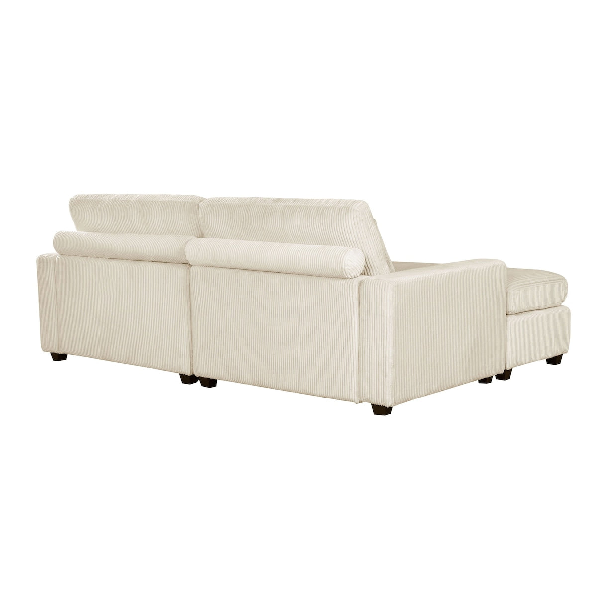 90'' Square Arm Sofa with Removable Back Cushions and 2 pillows, Couch for Living Room, Office, Apartment