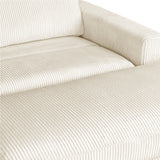 90'' Square Arm Sofa with Removable Back Cushions and 2 pillows, Couch for Living Room, Office, Apartment