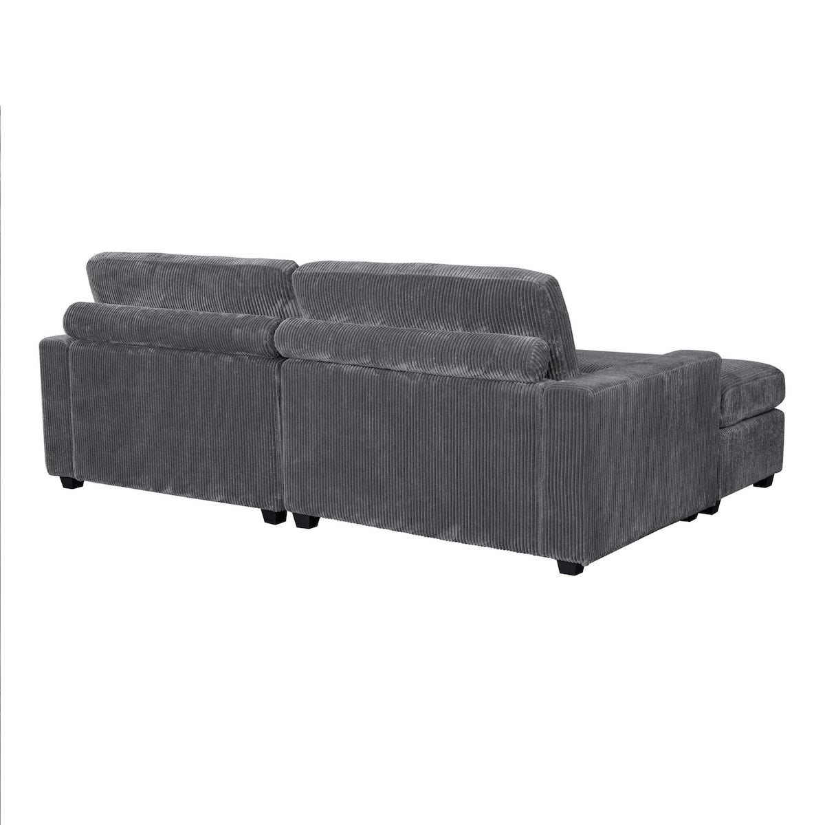 90'' Square Arm Sofa with Removable Back Cushions and 2 pillows, Couch for Living Room, Office, Apartment