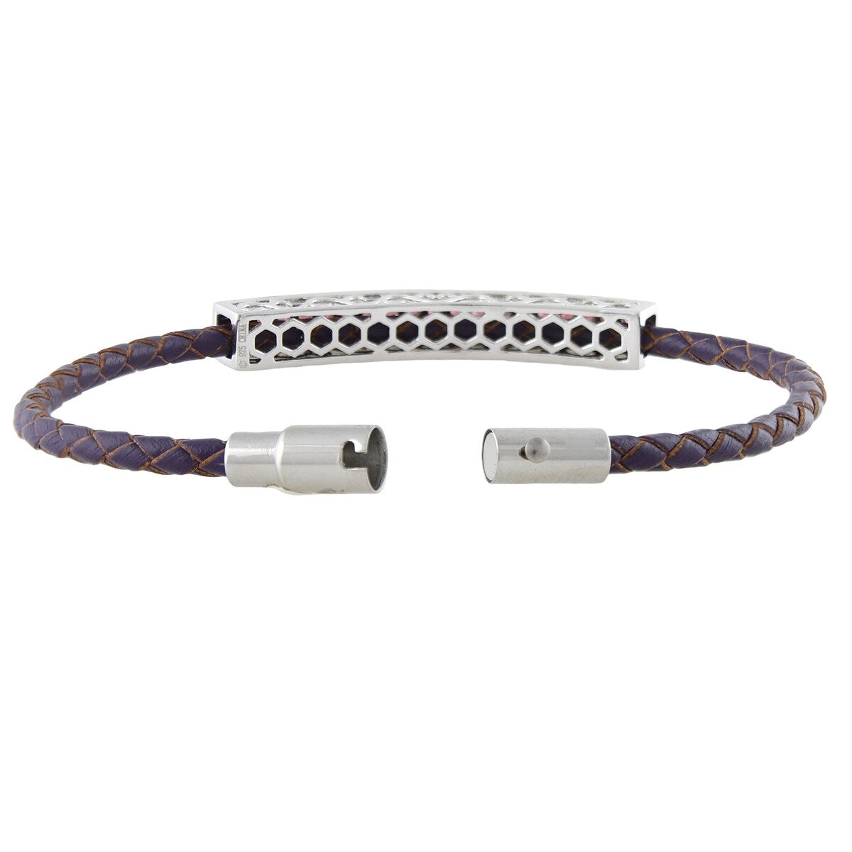 925 Sterling Silver Red Garnet Bracelet