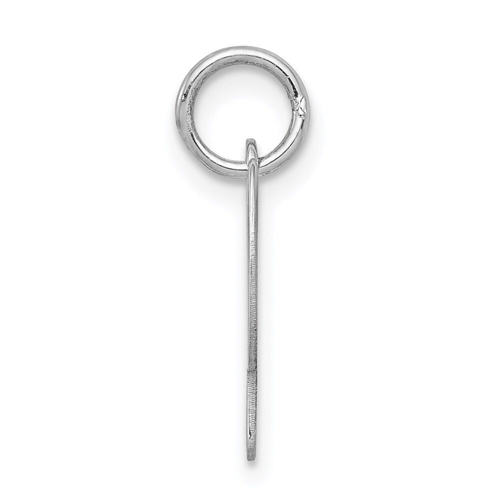 925 Sterling Silver Small Script Initial P Pendant