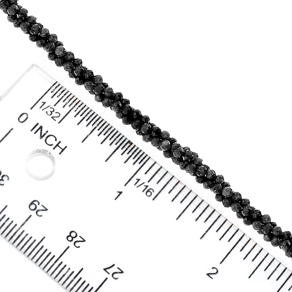 925 Sterling Silver multi gemstone Beaded Necklace