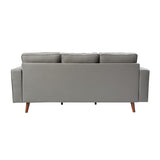 93" Genuine Leather Sofa