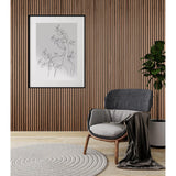 94 in. x 23.6 in x 0.8 in. Acoustic Vinyl Wall Cladding Siding Board - 1pc