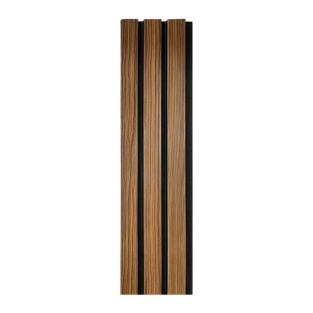 94.5 in. x 4.8 in. x 0.5 in. Acoustic Vinyl Wall Cladding Siding Board - Set of 6pc