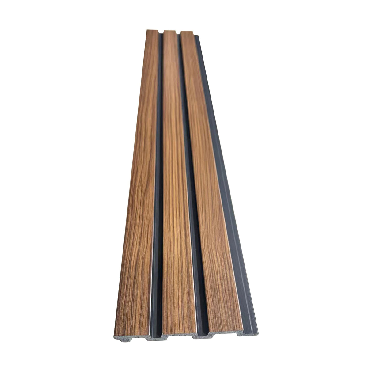 94.5 in. x 4.8 in. x 0.5 in. Acoustic Vinyl Wall Cladding Siding Board - Set of 6pc