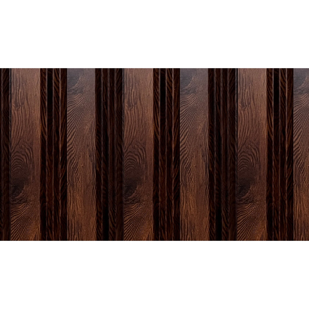 94.5 in. x 4.8 in. x 0.5 in. Acoustic Vinyl Wall Cladding Siding Board - Set of 4pc