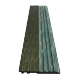 94.5 in. x 4.8 in. x 0.5 in. Acoustic Vinyl Wall Cladding Siding Board - Set of 4pc
