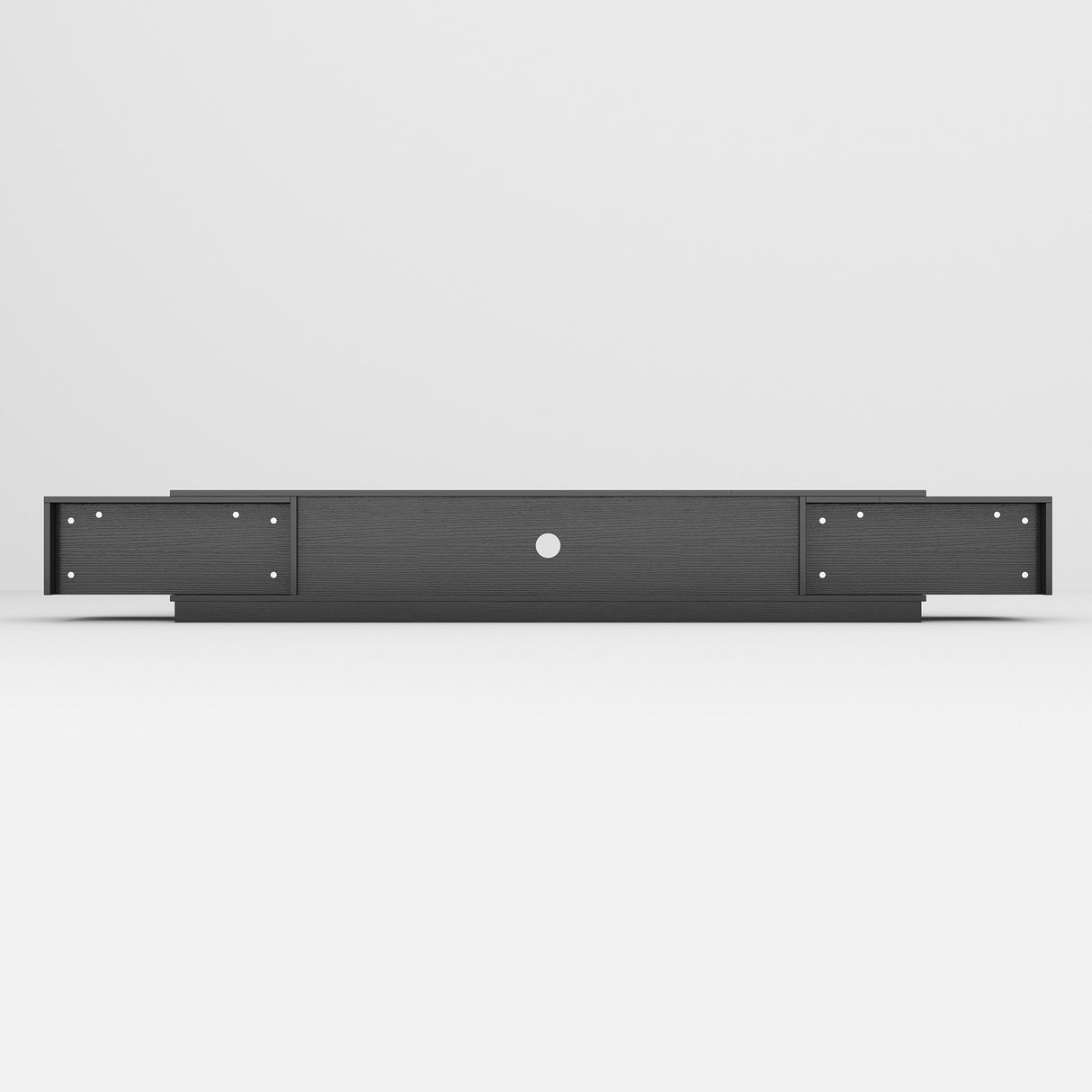 94.5" TV Stand Efficient Cable Management and Spacious Storage Console
