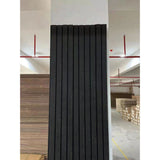 96 in. x 4.8 in x 0.5 in. Acoustic Vinyl Wall Cladding Siding Board - Set of 6pc