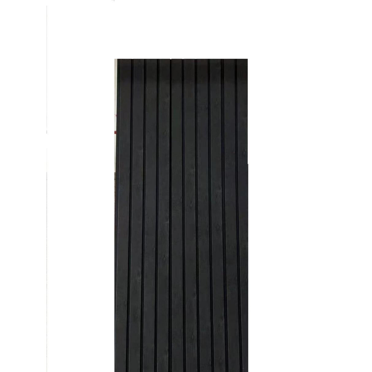 96 in. x 4.8 in x 0.5 in. Acoustic Vinyl Wall Cladding Siding Board - Set of 6pc