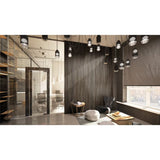 96 in. x 6 in x 0.8 in. Acoustic Vinyl Wall Cladding Siding Board - Set of 4pc