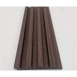 96 in. x 6 in x 0.8 in. Acoustic Vinyl Wall Cladding Siding Board - Set of 4pc