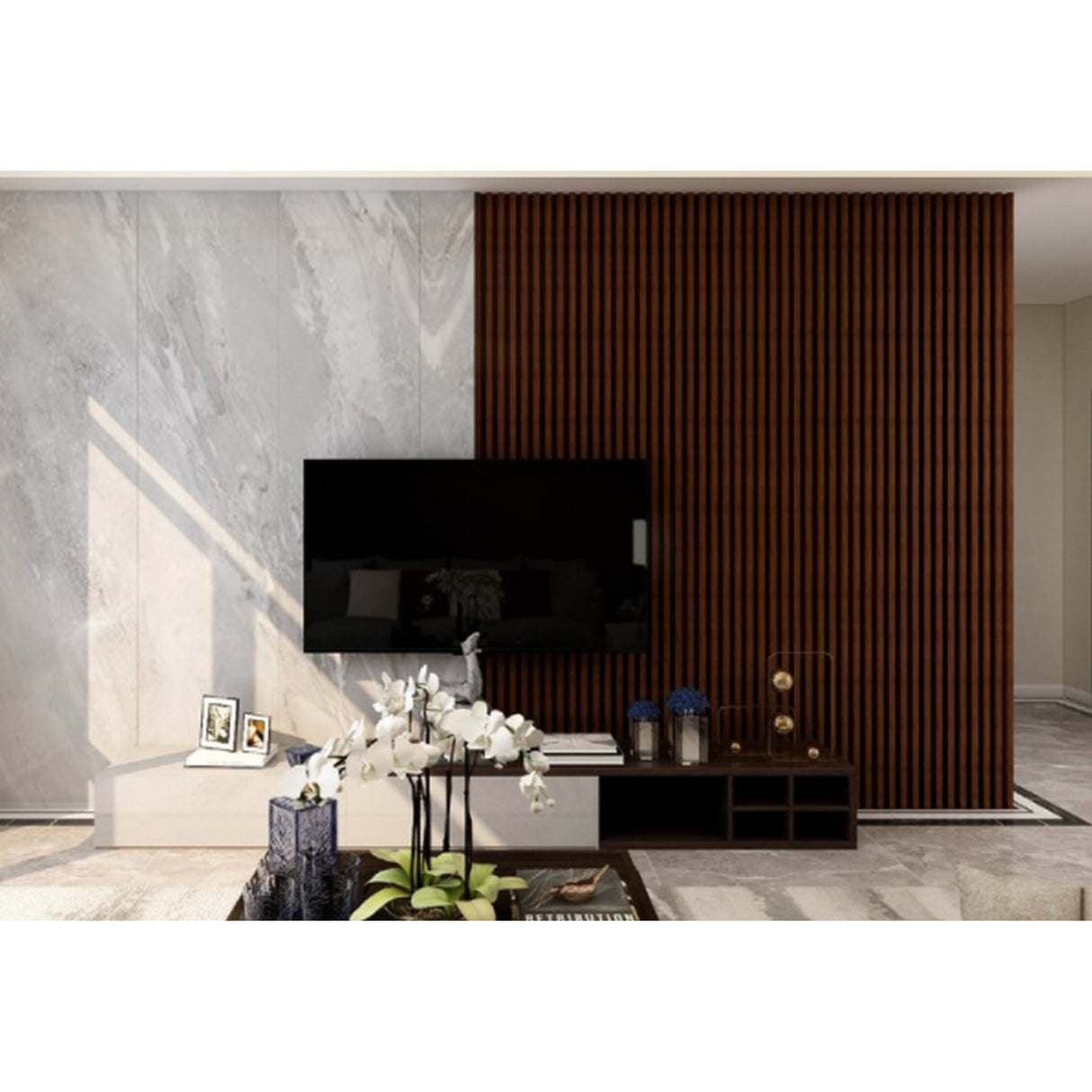 93 in. x 6 in x 0.8 in. Solid Wood Wall Siding Board