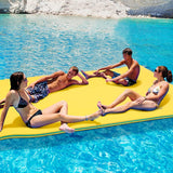 3 Layer Swimming Pool Water Floating Pad Foam Mat - 9' x 6'
