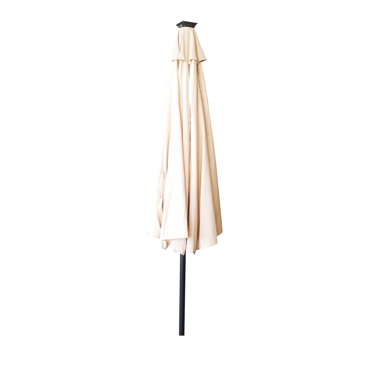 9ft Outdoor Patio Umbrella with Solar LED Lights