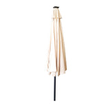 9ft Outdoor Patio Umbrella with Solar LED Lights