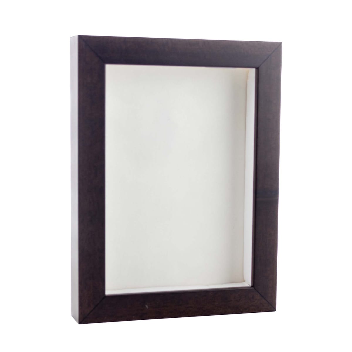9x13 Cherry Brown | 1" Depth of Usuable Space| Vertical or Horizontal Display | Interior Size 9x13 or 13x9 In