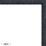 9x13 Traditional Black Complete Wood Picture Frame with UV Acrylic, Foam Board Backing, & Hardware