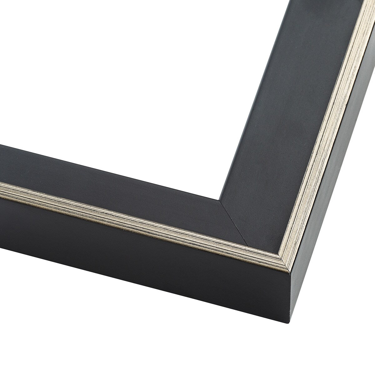 9x6 Contemporary Silver Wood Canvas Floater Frame - Canvas Mounting & Hanging Hardware Included