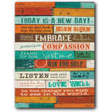A New Day 16x20 Gallery Wrapped Stretched Canvas