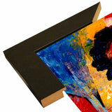 A Nubian Lady ii-WILTOL139617 Framed Print 22.5"x15.5" by William Tolliver