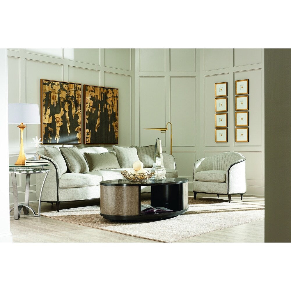 A.R.T. Furniture Prossimo Curva Perla Matching Chair - w-33 x d-32 x h-31.5