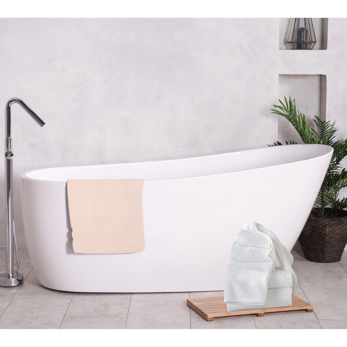 A1HC Bath Towel Sets, 100% Ring Spun Cotton, Zero Twist, Highly Absorbent, 500 GSM Low Lint, Quick Drying Bathroom Towel Sets