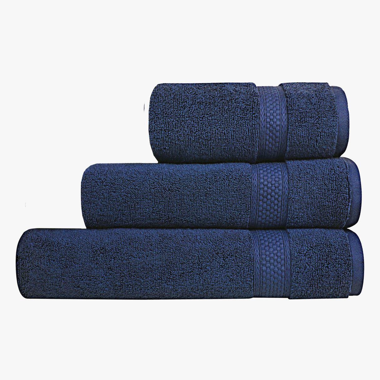 A1HC Bath Towel Sets, 100% Ring Spun Cotton, Zero Twist, Highly Absorbent, 500 GSM Low Lint, Quick Drying Bathroom Towel Sets