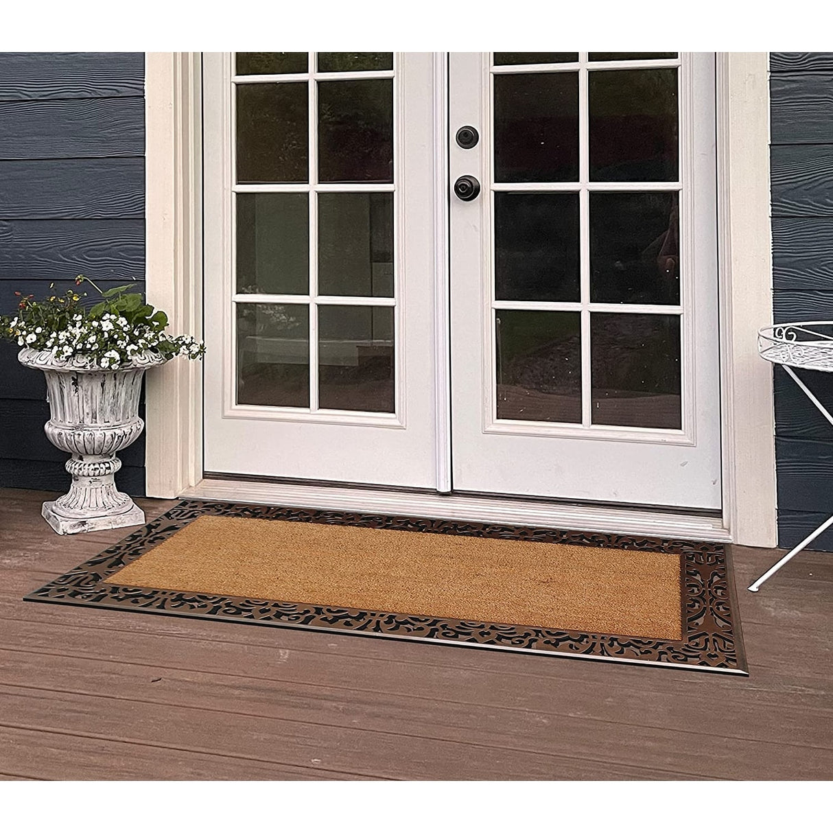A1HC Entrance Door Mats, 30"X60", Durable Large Outdoor Rug, Non-Slip, Rubber Backed Low-Profile, Indoor Outdoor for Front Door