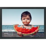 A4 Frame Black Modern Minimalist - Wooden 8.25x11.75 Frame - Modern Wood A4 Picture Frame For A4 Size Artwork or Documents