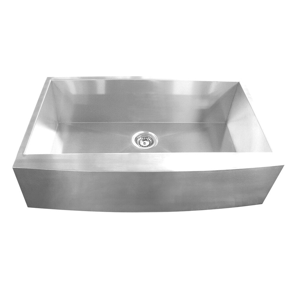 AA Decor Stainless Hardy Single Bowl Apron Sink