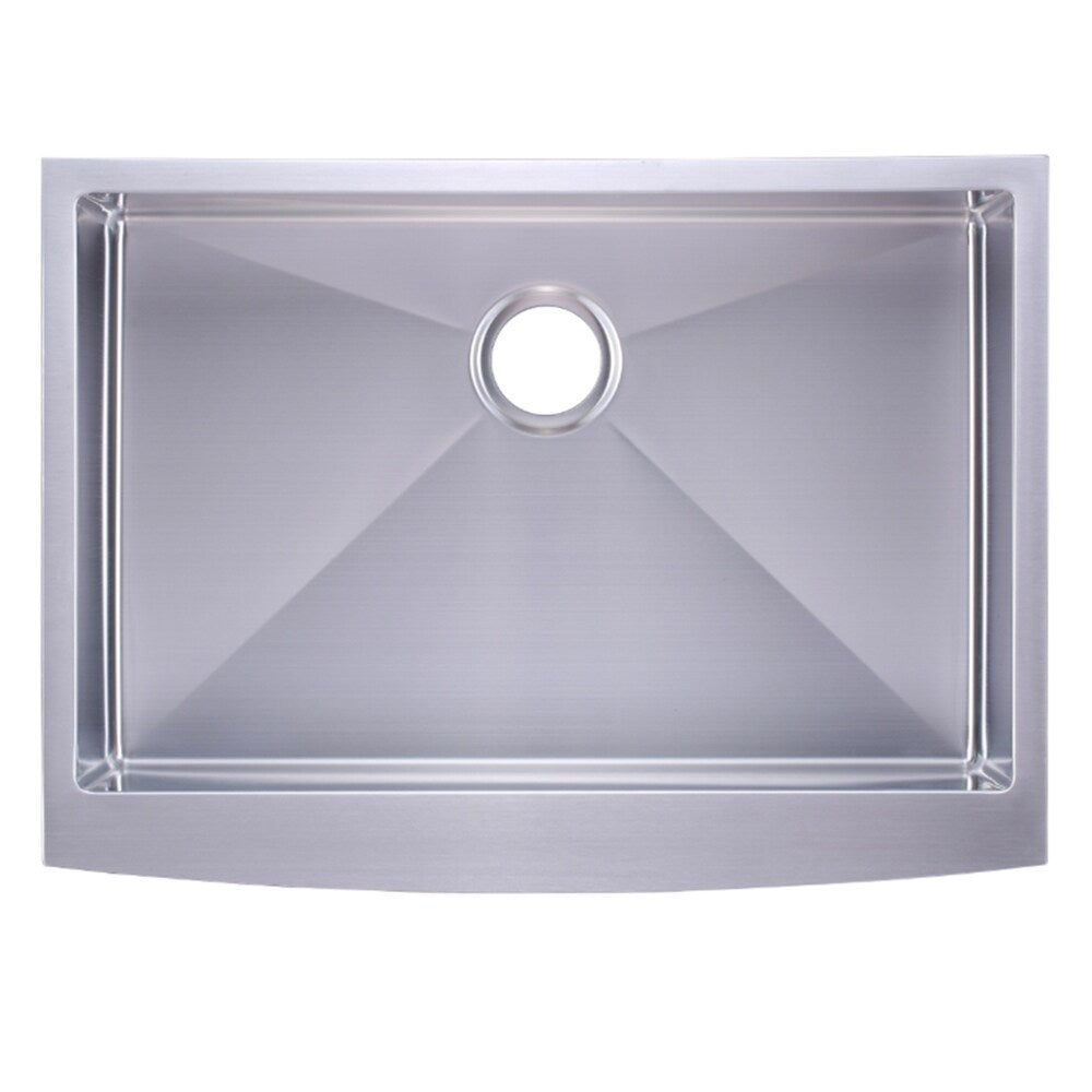 AA Decor Stainless Hardy Single Bowl Apron Sink