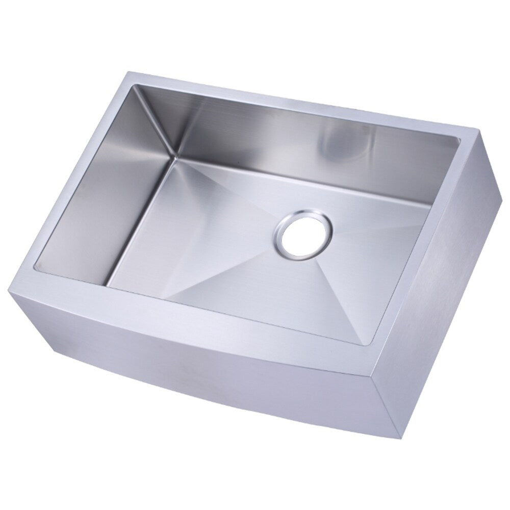 AA Decor Stainless Hardy Single Bowl Apron Sink