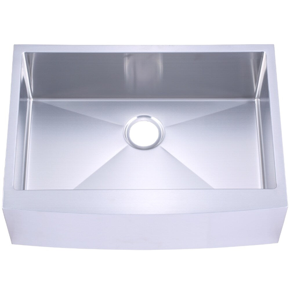 AA Decor Stainless Hardy Single Bowl Apron Sink
