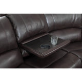 Abbyson Jackson 3-piece Brown Recliner Sectional