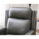 Abbyson Richfield Pushback Leather Recliner