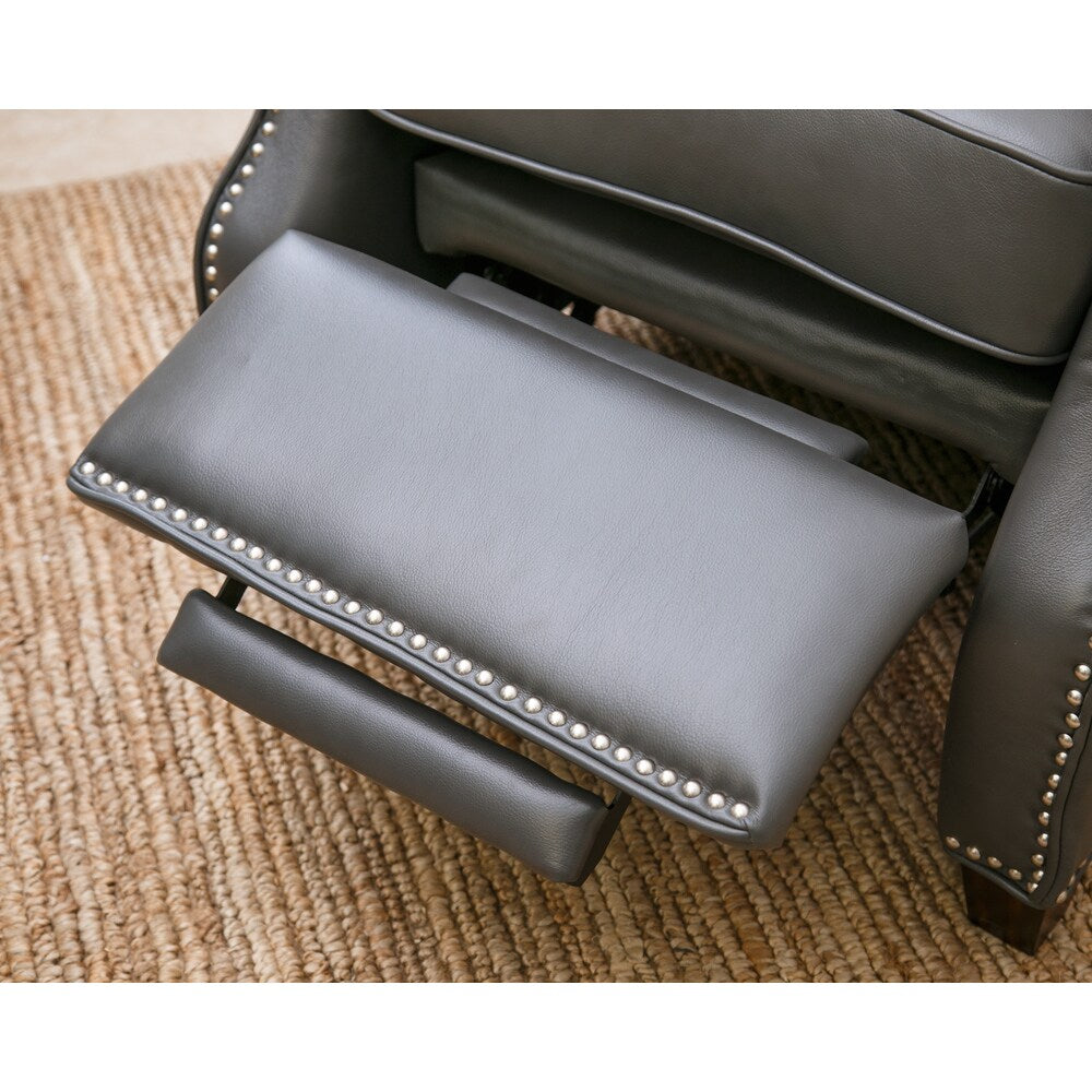 Abbyson Richfield Pushback Leather Recliner