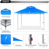 ABCCANOPY Easy Set-up 13x13 Canopy Tent - 13ftx13ft