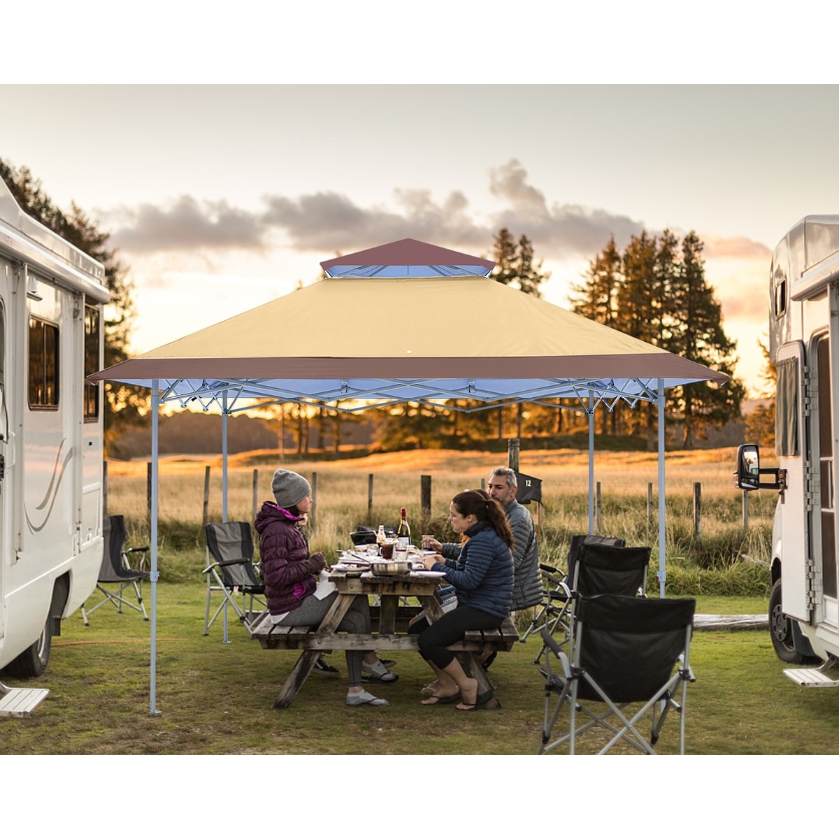 ABCCANOPY Easy Set-up 13x13 Canopy Tent - 13ftx13ft