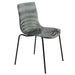 ABS Plastic Dining Chair with Stainless-Steel Legs Astor Series by LeisureMod