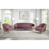 ACME Abey Chair in Pink Velvet