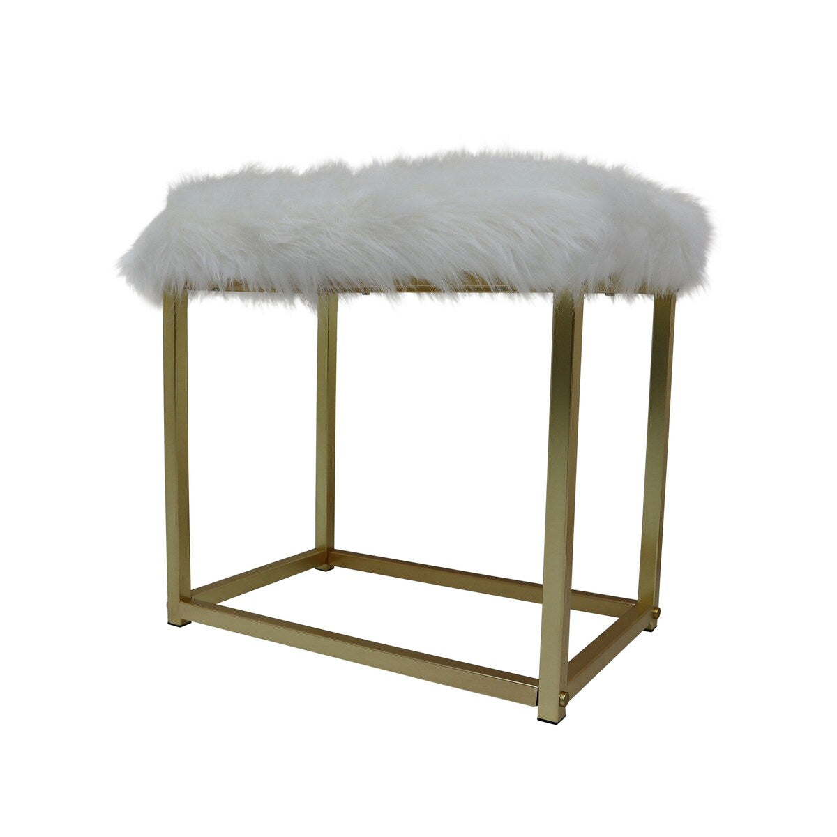ACME Adao Vanity Mirror and Stool