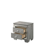 ACME Antares Nightstand in Light Gray Oak
