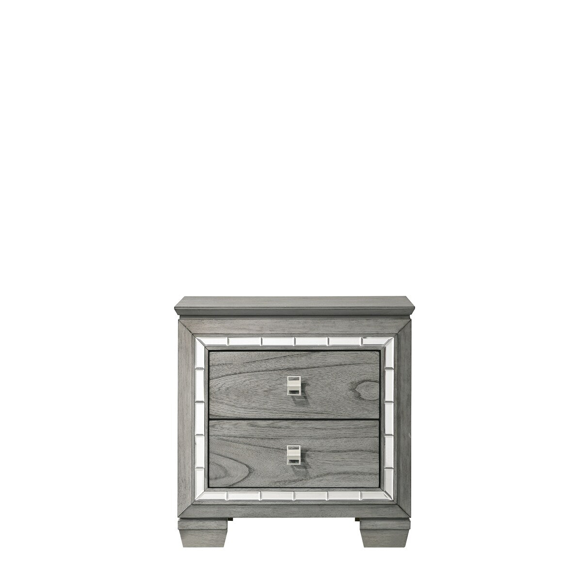 ACME Antares Nightstand in Light Gray Oak