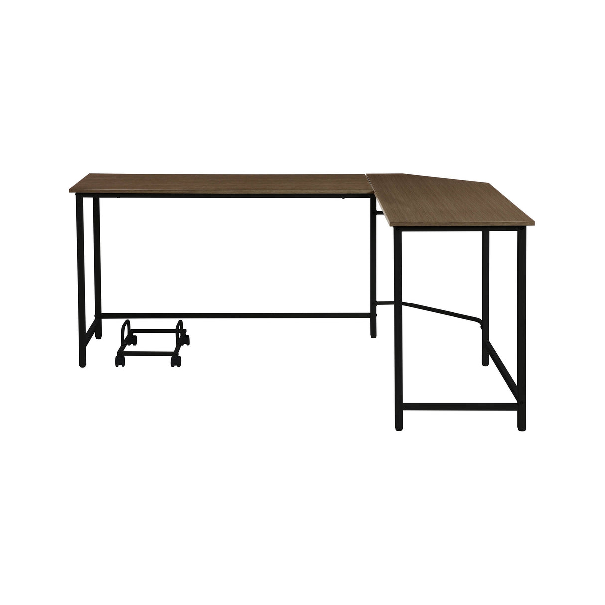 ACME Bambina Computer Desk in Black and Oak
